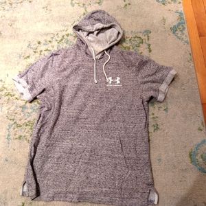 Under Armour Heather Grey Trainer Hoodie Men's Medium